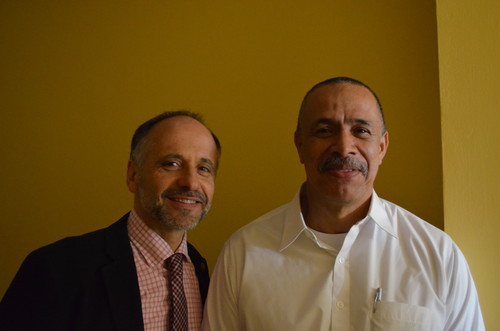José Antonio de Paz y Ramón Candia Luján, dos de los autores de la investigación. Fotografía cedida por los investigadores.
