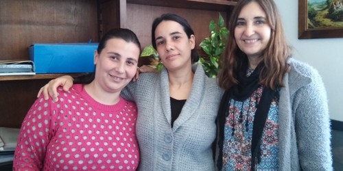 Parte del equipo de investigación: Natalia Gorino, Ana Julieta González y María Susana Fortunato