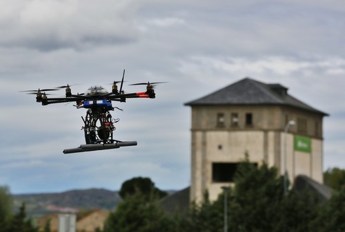 Vehículo aéreo no tripulado. Foto: Iberdrola.