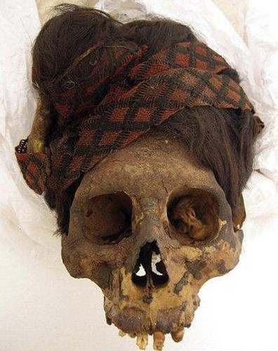 Una de las momias de Wari Kayan. Foto: J. of Archaeological Science.