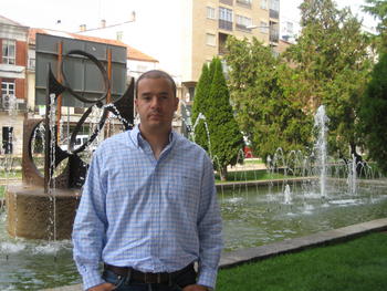 Vicente Merino, ingeniero de la empresa GCE.
