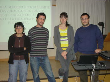 De izquierda a derecha, María José Grasa, Ricardo Dias da Silva, Cristina Martínez y Santos Barrio.