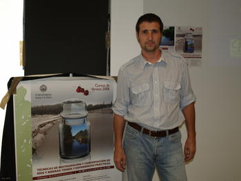 Fernando Jubete, responsable de la Fundación Global Nature en Palencia.