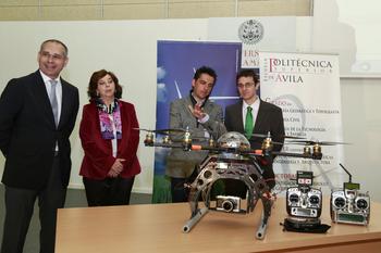 El vehículo aéreo no tripulado permite capturar información en 3D sobre instalaciones eléctricas (FOTO: Iberdrola).