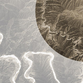 La Gran Muralla China, desde el espacio (Foto: ESA)